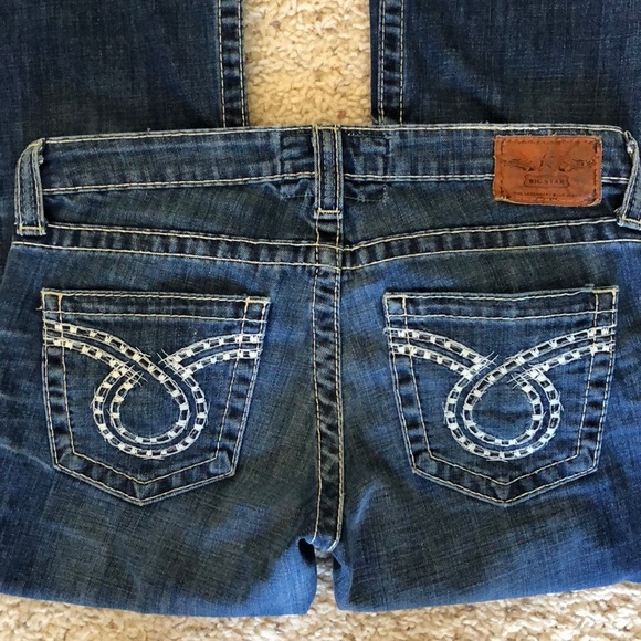 Big Star Denim - Big Star jeans Liv Sz 29L W 32 x 33 Boot stretch